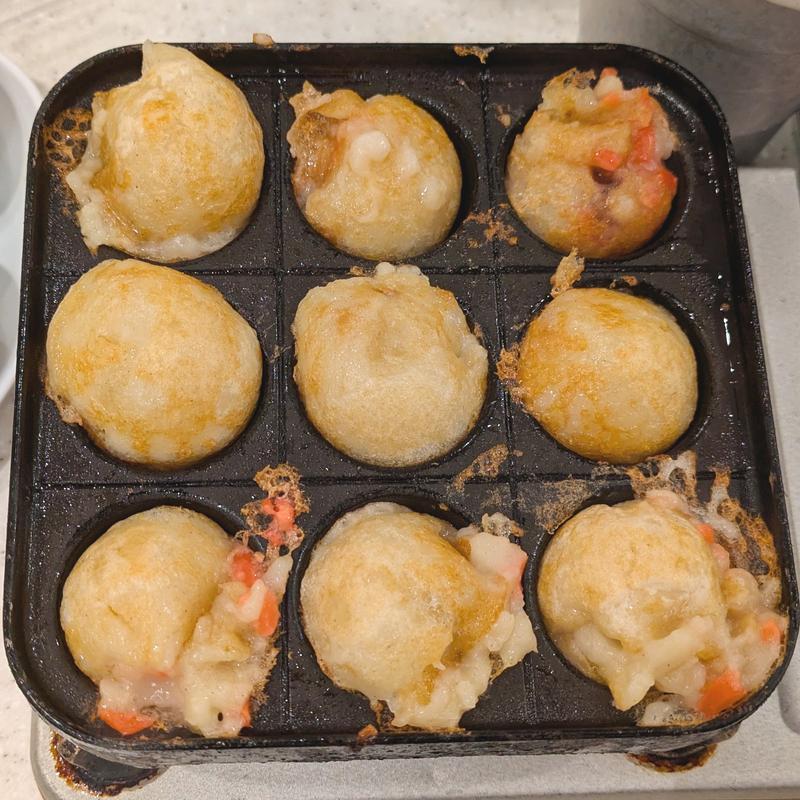 自分で作るたこ焼き(9個)(串カツ田中 ミューザ川崎店)