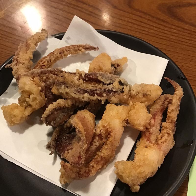 ゲソ揚げ(海鮮ろばた 壱勢 新潟店)