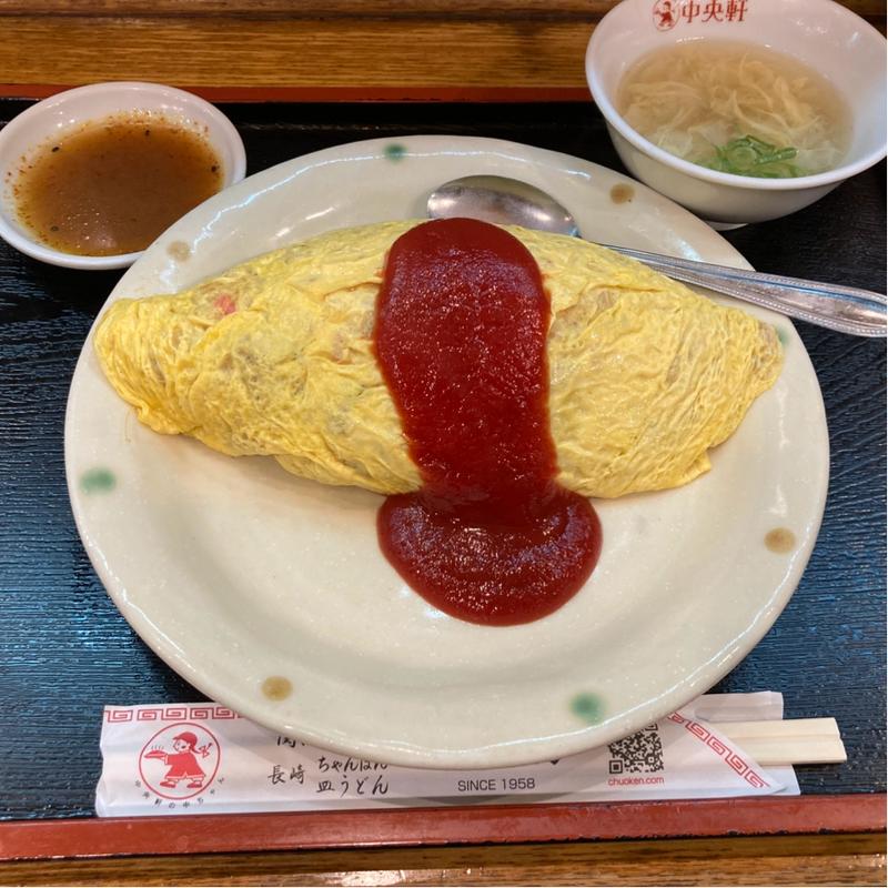 オムライス(中央軒 なんばウォーク西店 （チュウオウケン）)