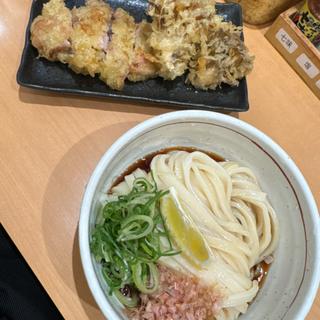 かしわ天ぶっかけ