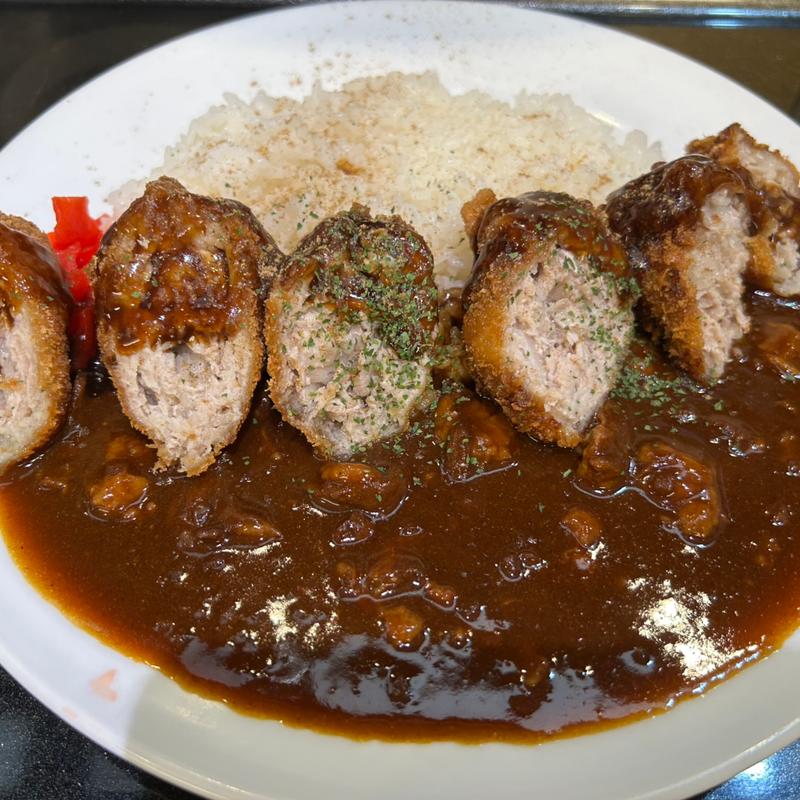 ミルフィーユポークカツカレー(洋食YOKOO大阪のれん巡り店)