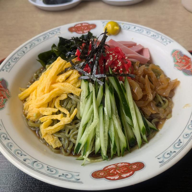 冷やし中華(ラーメンショップAji-Q外旭川店)