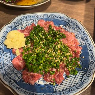 特選ツラミ刺し(生ホルモン処 京洛 にくぷく)