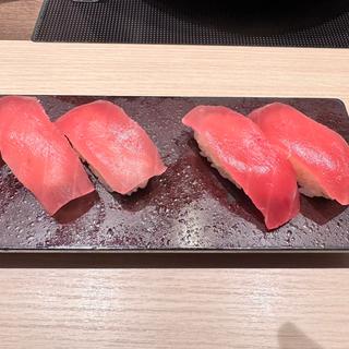 マグロ赤身(ゆず庵コース 食べ放題)(寿司･しゃぶしゃぶ ゆず庵 日立店)