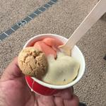 ブラッドオレンジ＆トマト＋ピスタチオシチリアシャーベット アマレッティビスコッティ付き