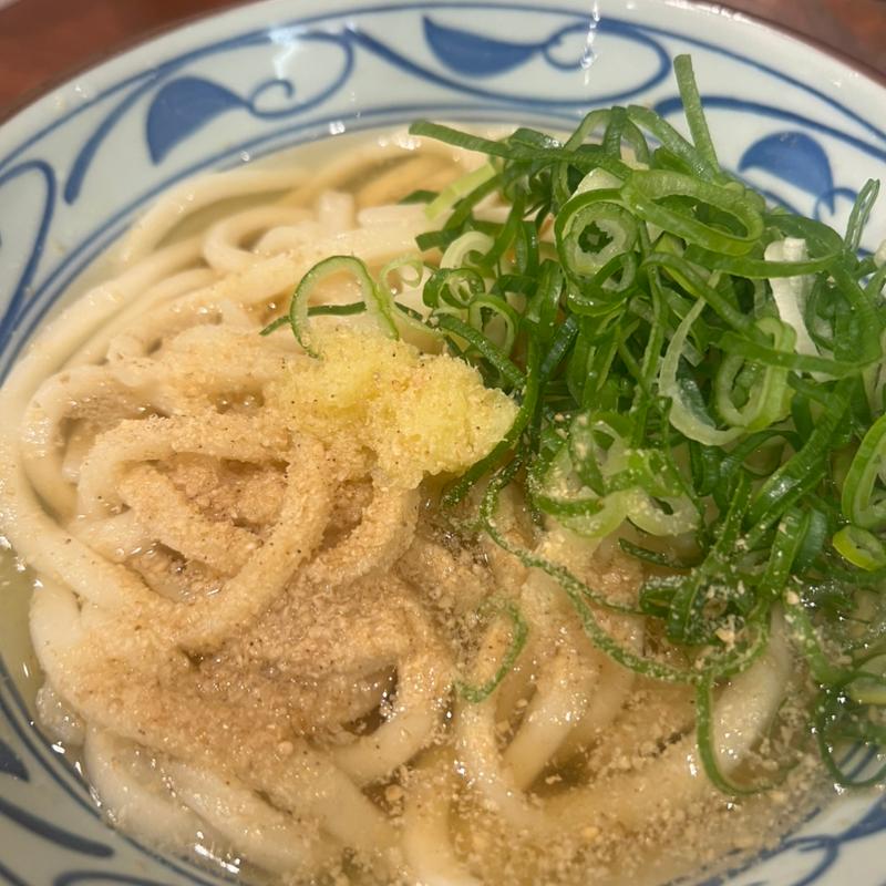 かけうどん 冷 大(丸亀製麺御影塚町)