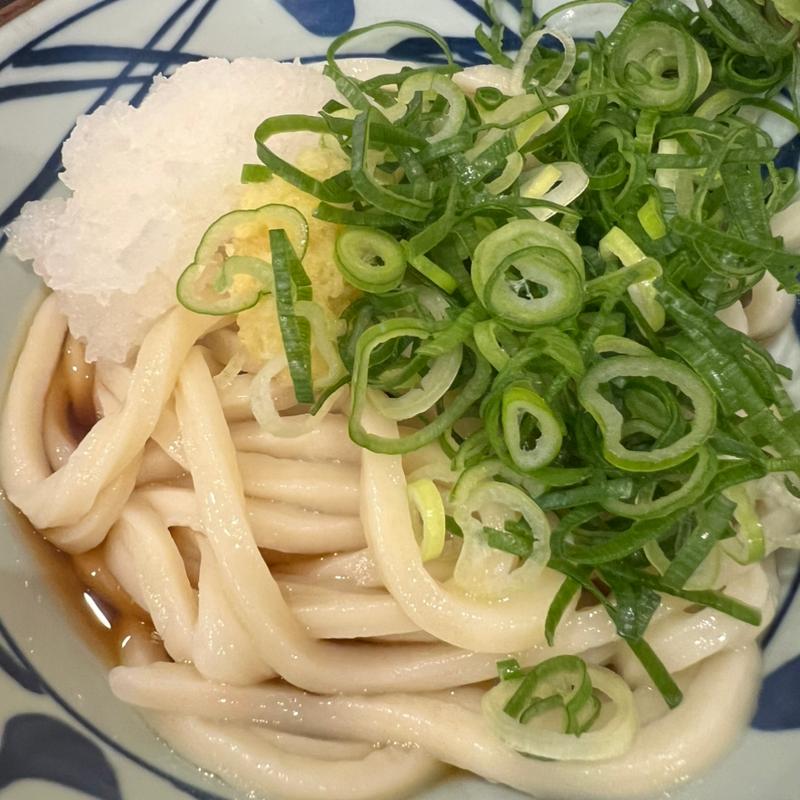 おろしぶっかけうどん 冷(丸亀製麺御影塚町)
