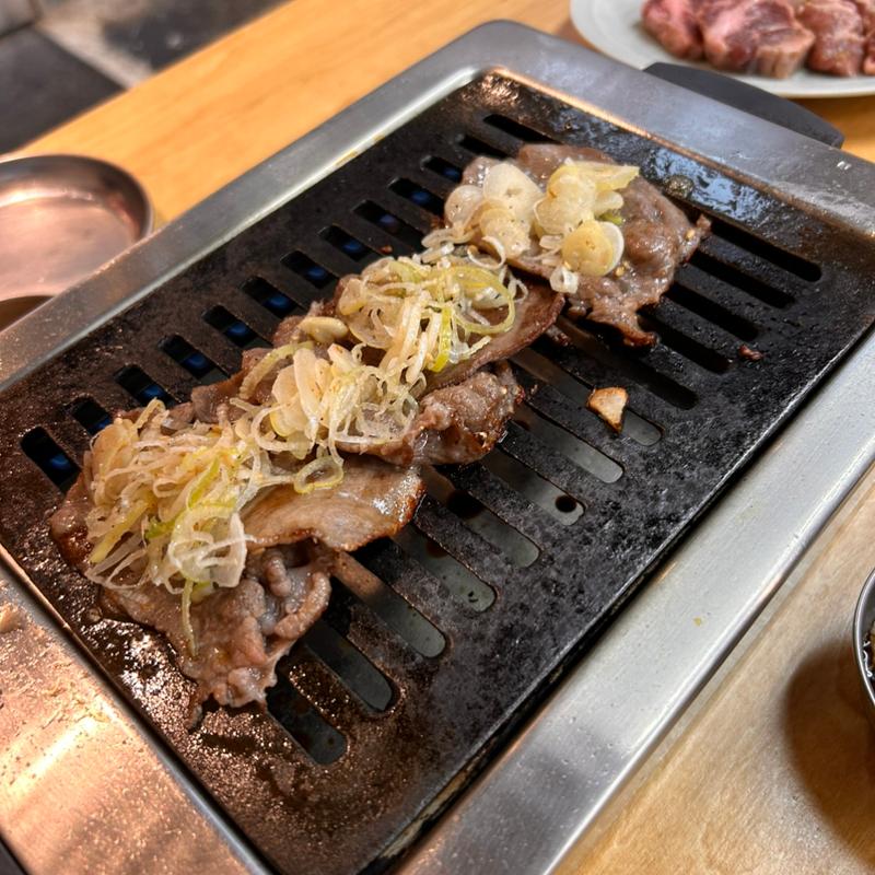ねぎタン塩(大阪焼肉・ホルモン ふたご 大名店)
