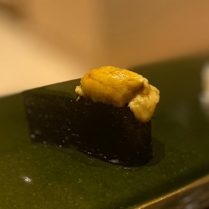 うにの軍艦(すし晴)