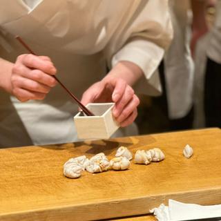 穴子白焼きの握り(すし匠齋藤)