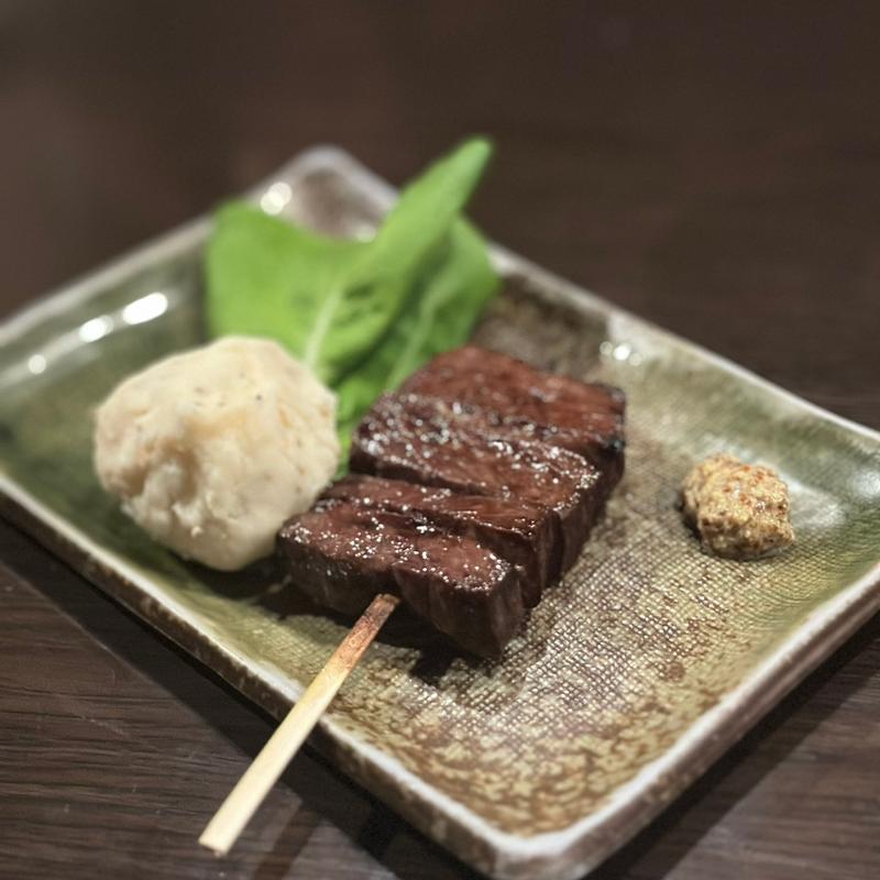 牛ハラミ串焼(日南 （にちなん）)