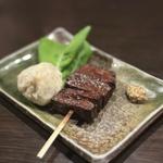 牛ハラミ串焼