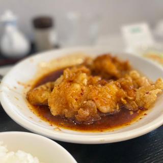 特製エビのピリ辛ソースランチ