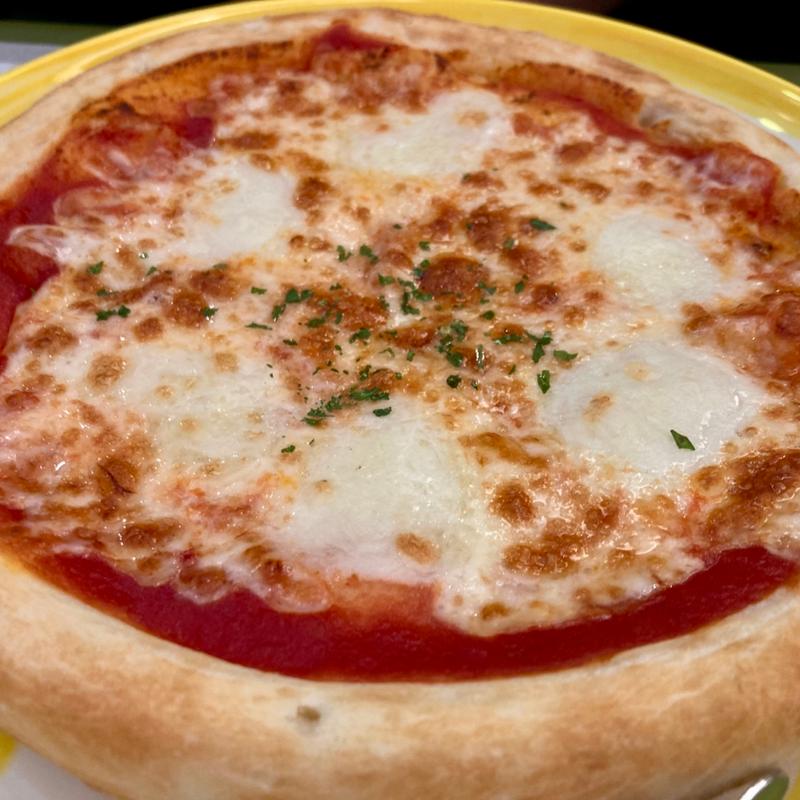 バッファローモッツァレラのマルゲリータピザ(サイゼリヤ 東武曳舟店)