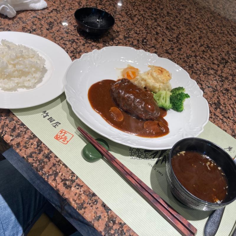 ハンバーグランチ(竹田屋 海浜幕張店)