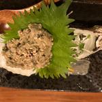 牡蠣のなめろう
