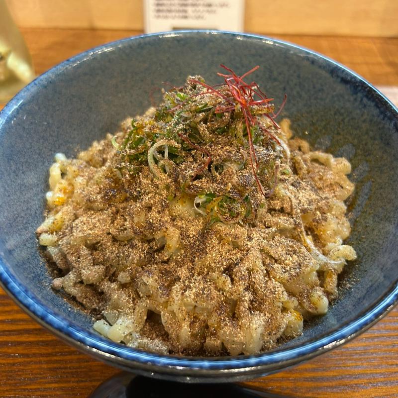 麻辣手揉みまぜそば(麺々 結び)