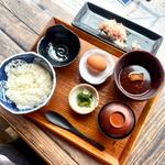 金目鯛の煮汁 卵かけご飯