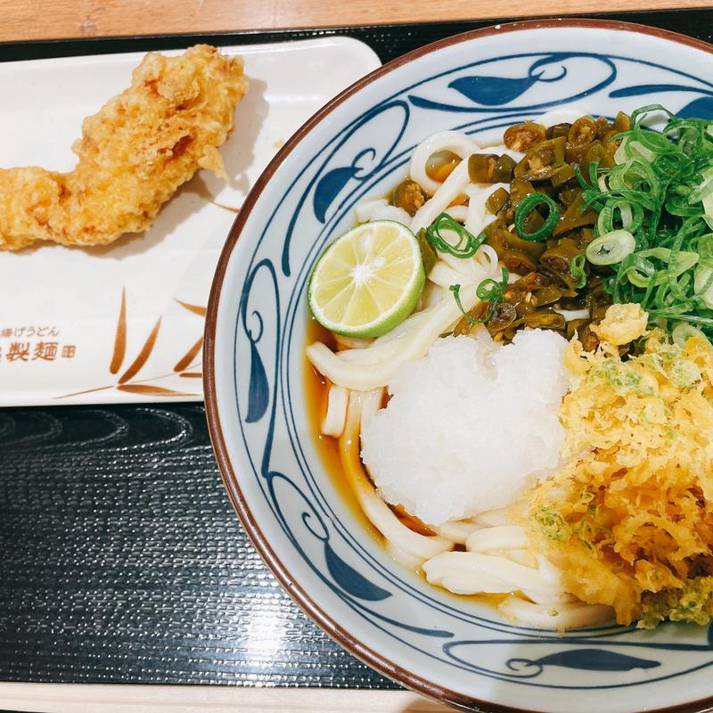 青唐おろしぶっかけうどん(丸亀製麺 アリオ亀有店 )