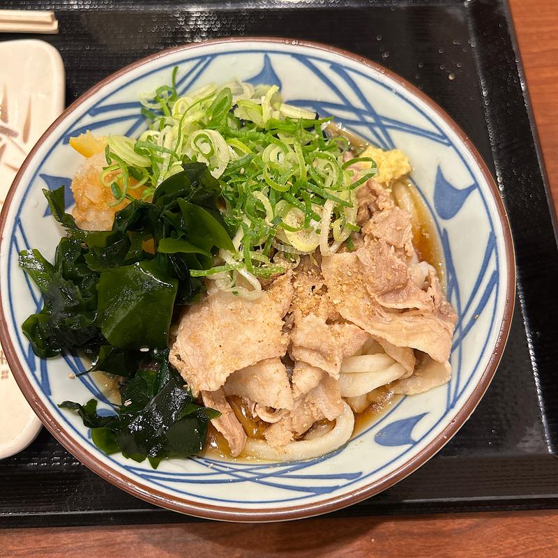 鬼おろし豚しゃぶぶっかけ(丸亀製麺川口)