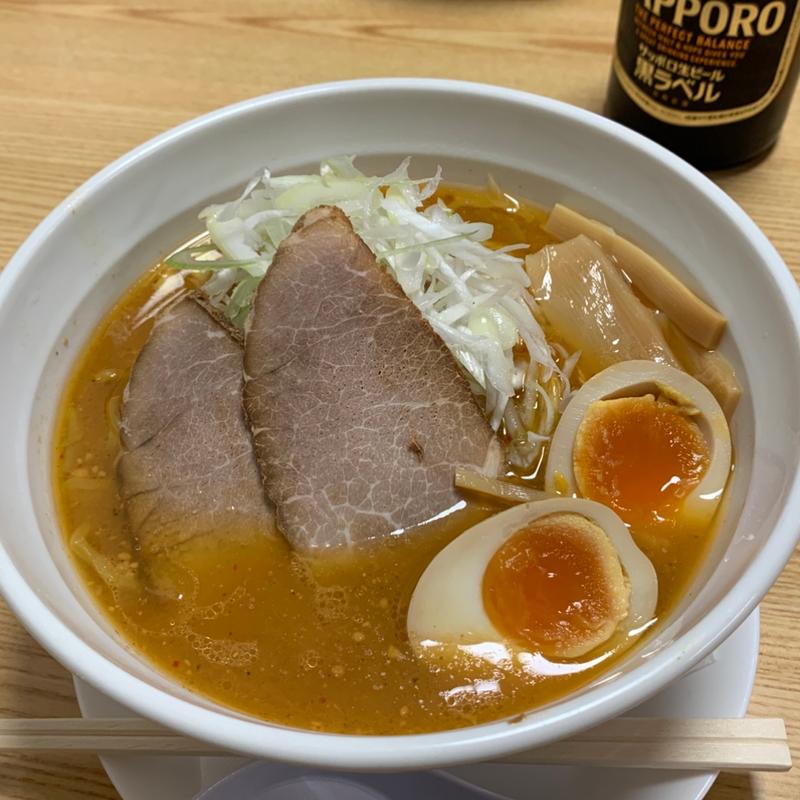 味噌ラーメン(北海道ラーメン さつほろ)