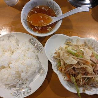 野菜炒めライス付(樹利)