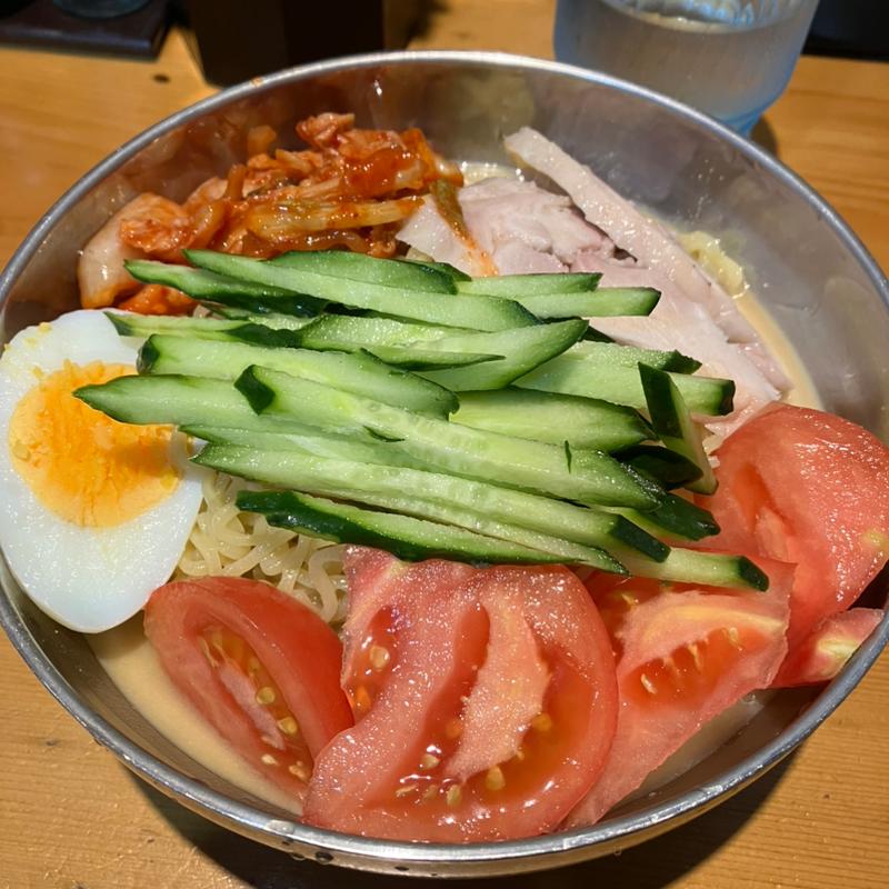 冷麺(家庭料理富久)