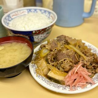 牛丼 並(牛丼専門サンボ （さんぼ）)