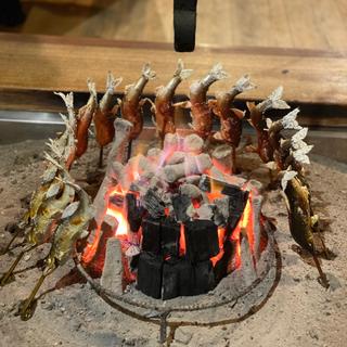 鮎の塩焼き(コース)