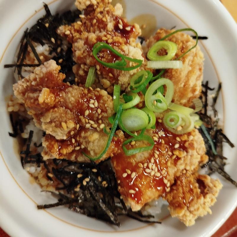 唐揚げ丼(なか卯 東銀座店)