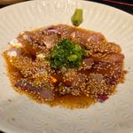 活鱈のごましょうゆ
