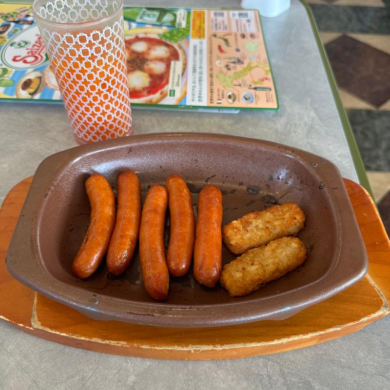 チョリソーとドリンクバー(サイゼリヤ 太子町店 )