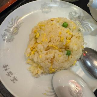 辛口ちゃんぽん麺と半チャーハン