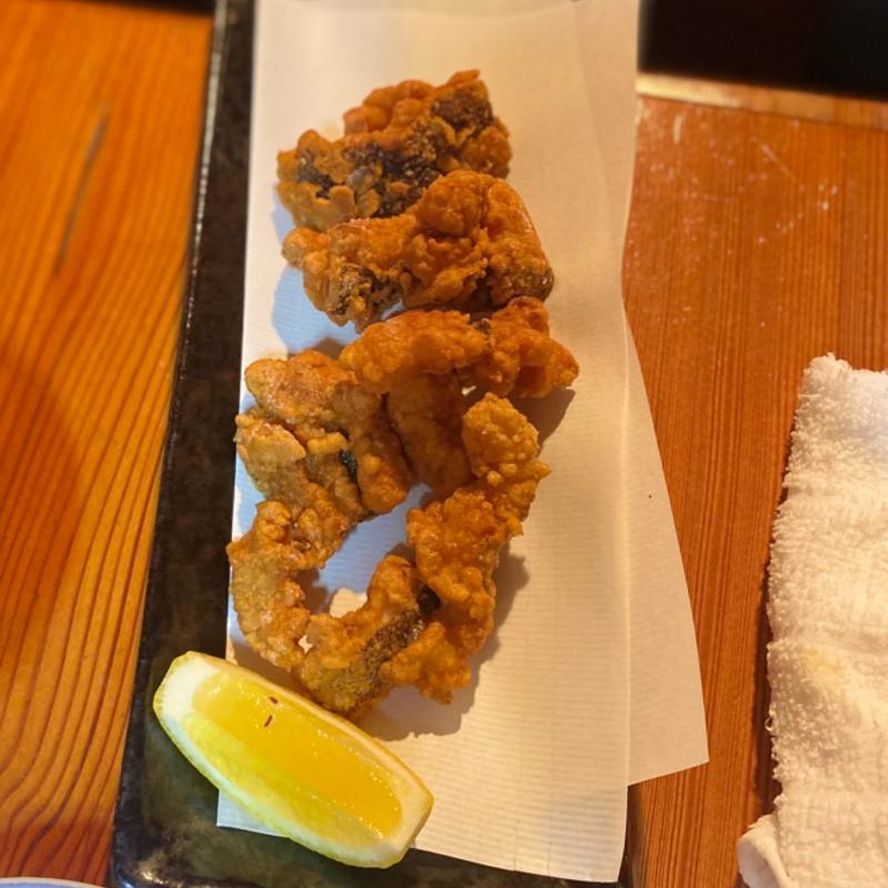 ウツボ唐揚げ(吟座於傳)