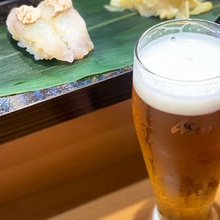 皮はぎ肝のせ(仙令鮨 仙台駅３階店)