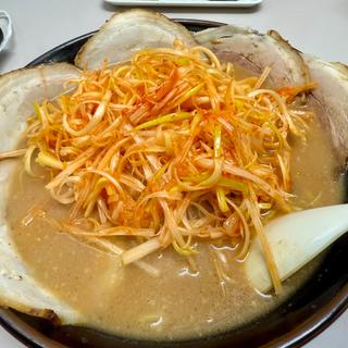 ネギ味噌チャーシューメン大盛(くるまやラーメン 東萱場店 )