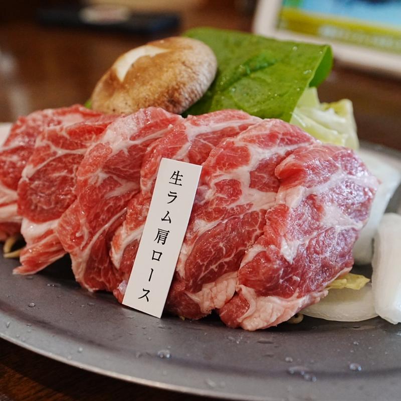 ラムカタロース定食、マトンモモ(あんべ )