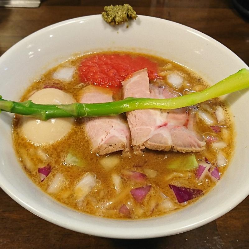 オマール海老の味噌らーめん(CLAM & BONITO 貝節麺 raik)