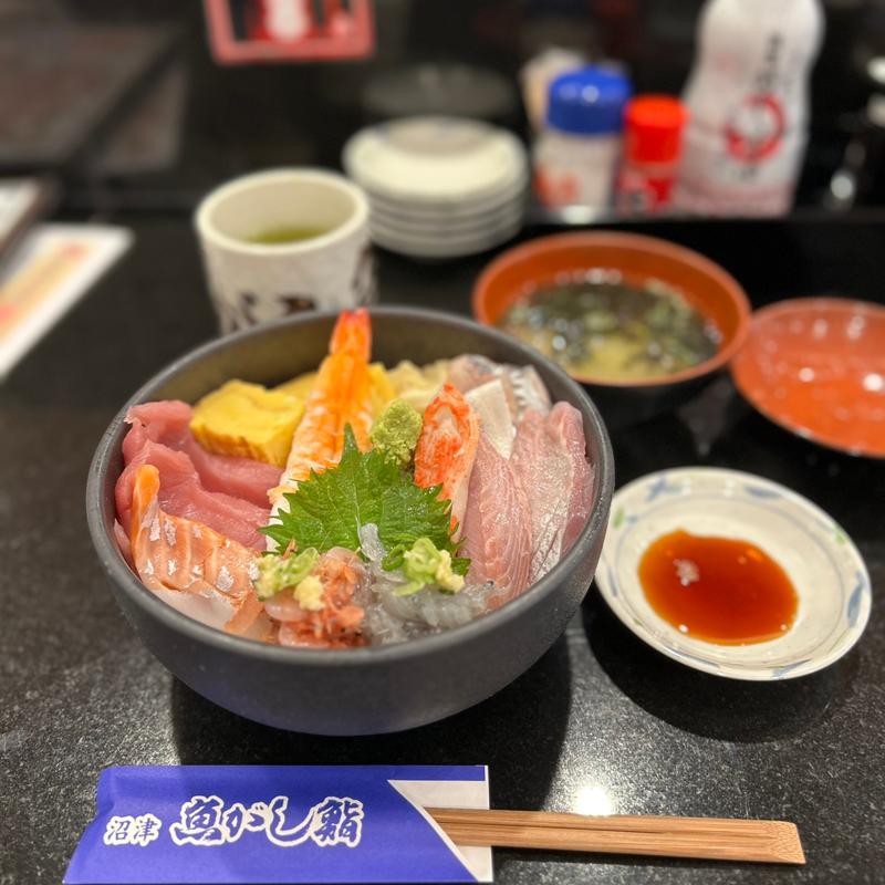 海鮮丼ランチ(沼津 魚がし鮨　メイワン浜松店)