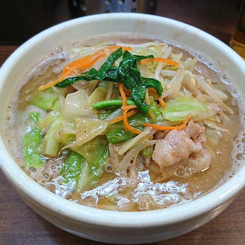 濃菜麺(麺処一笑)