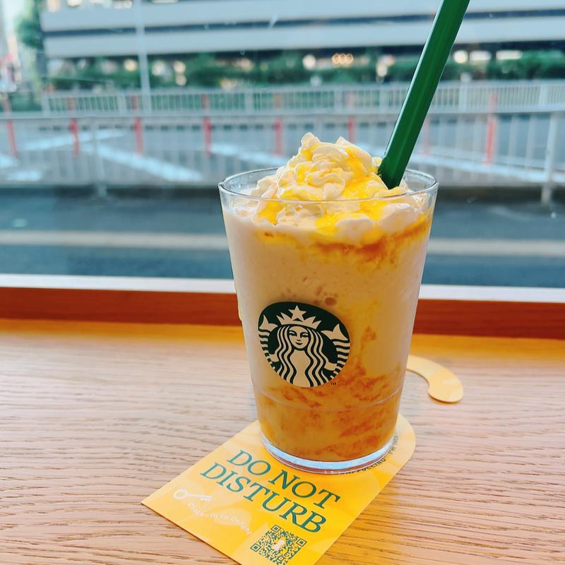 オリエンタル マンゴー & ティー フラペチーノ(スターバックス コーヒー くずはモール ハナノモール店)