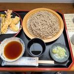 天ぷら蕎麦大盛り