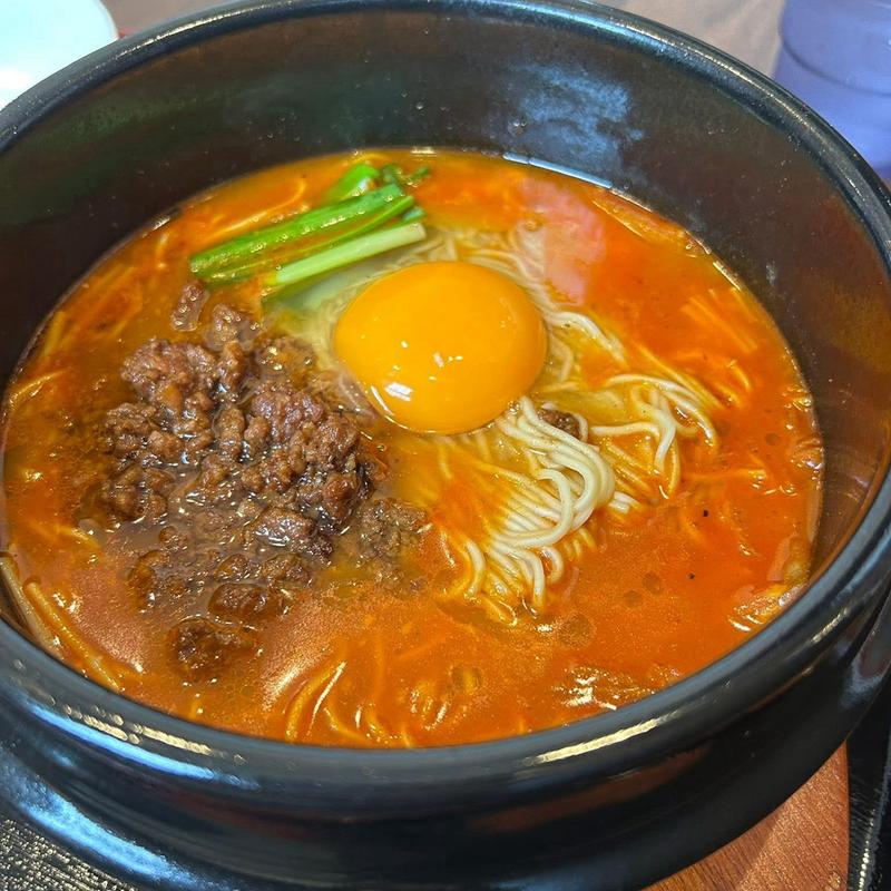 肉みそ旨辛麺(久麺や・旨辛麺)