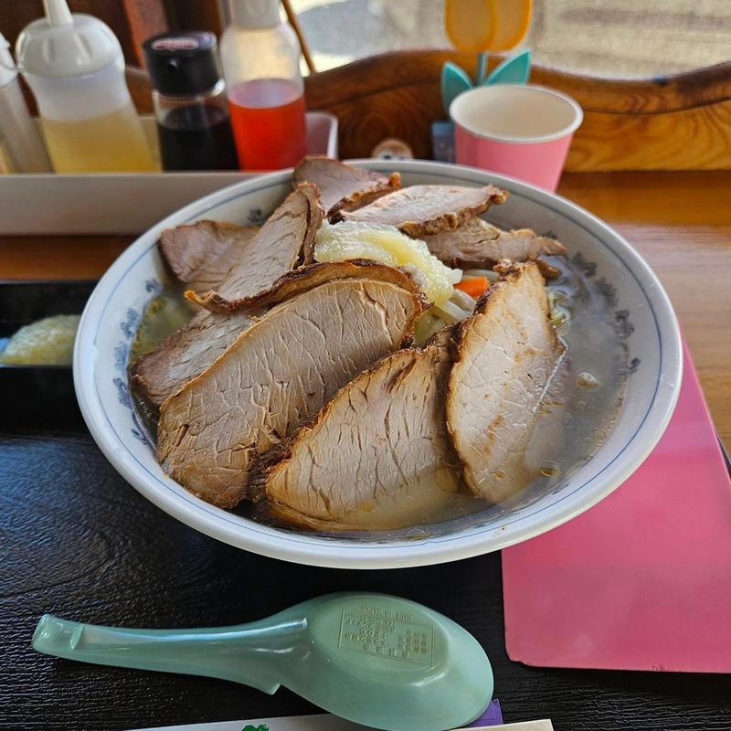 塩タンメンチャーシュー チャーシュー3枚(木挽食堂 )