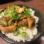 担々麺ネギチャーシュー丼セット
