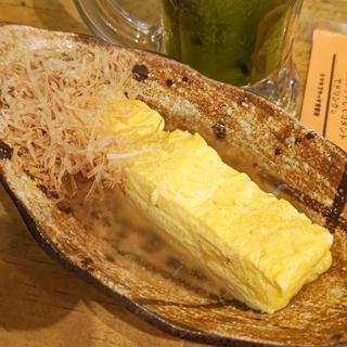 まぐろ出汁のだし巻きたまご(プレーン)(三崎まぐろ専門店 Tunaがる 横浜ドリームランド店)