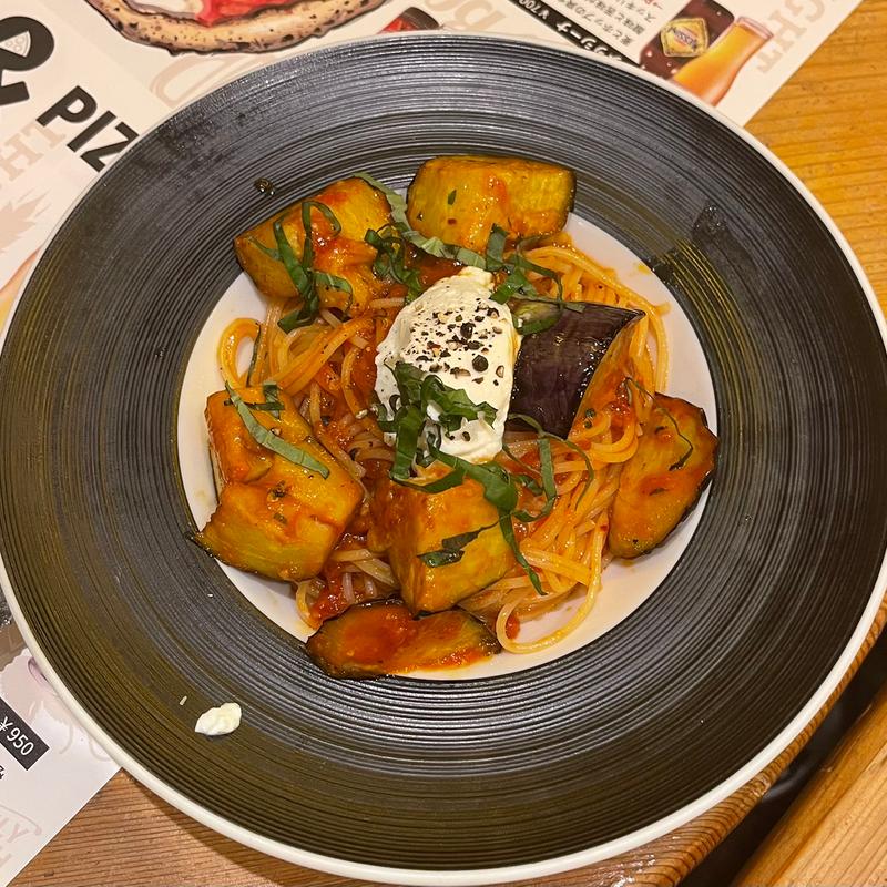 泉州水茄子とリコッタチーズのスパゲッティ(ビッレリア&ピッツェリア ルーチェ （LUCE）)