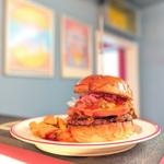 トマトソースバーガー
