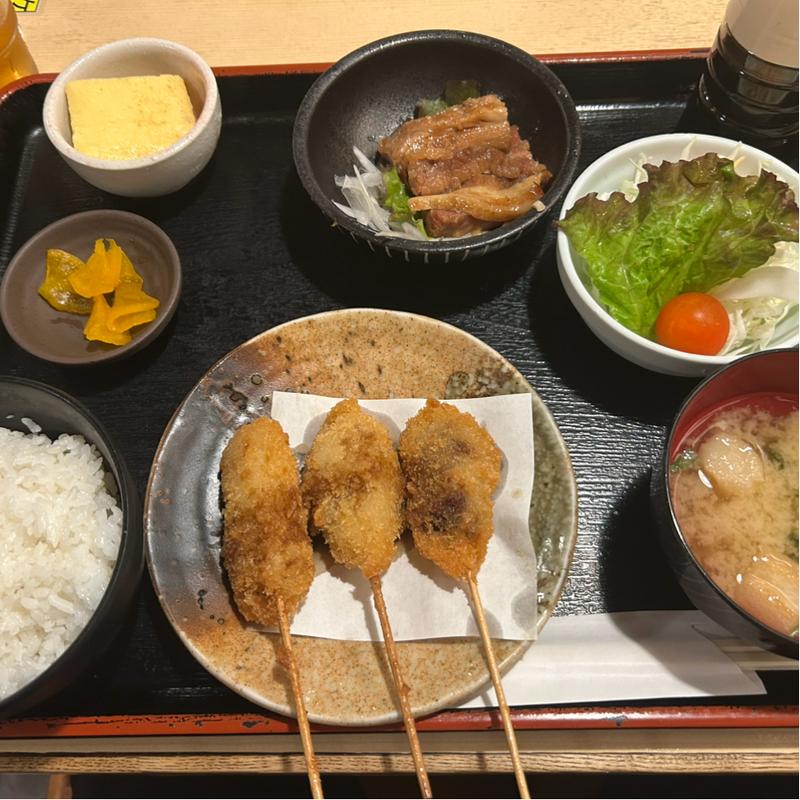 男はつらい定食(男はつらい 新大阪駅前店 （おとこはつらい）)