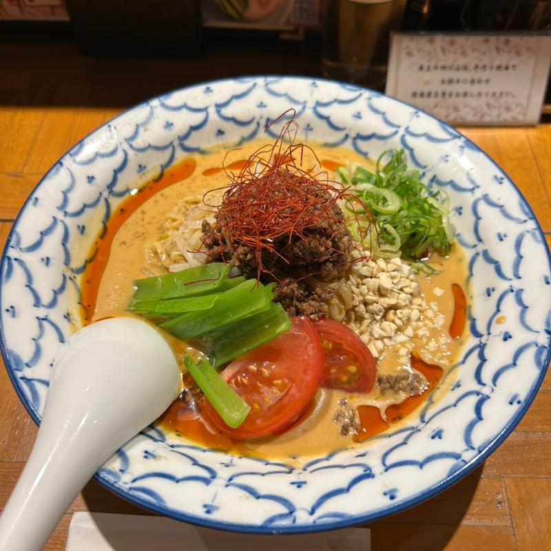 冷やし担々麺(あんかけ焼そば・陳麻婆豆腐 STORM 京橋店)